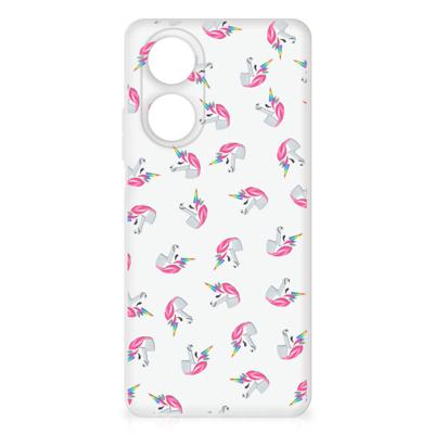 TPU bumper voor OPPO A58 4G Unicorns