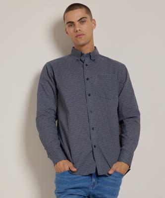 overhemd met ruitjesprint