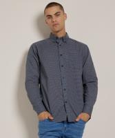 overhemd met ruitjesprint