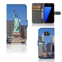 Samsung Galaxy S7 Edge | Flip Cover | Vrijheidsbeeld Samsung Galaxy S7 Edge | Flip Cover | Vrijheidsbeeld