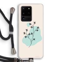 Love your petals: Samsung Galaxy S20 Ultra Transparant Hoesje met koord