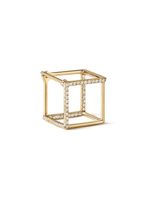 Shihara boucle d'oreille à design géométrique 10 (03) - Métallisé