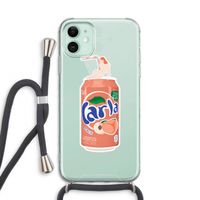 S(peach)less: iPhone 11 Transparant Hoesje met koord