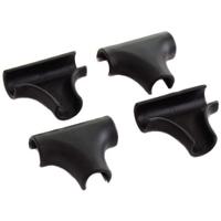 Steco t-signer zwart per 4 past op 16mm voordrager