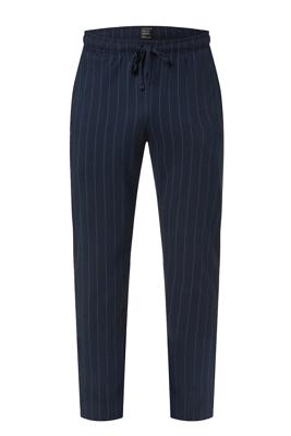 Schiesser pyjamabroek jersey donkerblauw gestreept