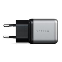 Satechi ST-UC30WCM-EU oplader voor mobiele apparatuur Universeel Zwart, Zilver AC Binnen - thumbnail