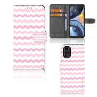 Motorola Moto G22 | Telefoon Hoesje | Waves Roze