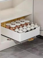 KlimPaws SlideRack - Uitschuifbare Keuken Organizer met Ladegeleider KlimPaws SlideRack - Uitschuifbare Keuken Organizer met Ladegeleider