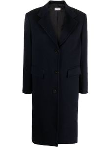 Alberto Biani manteau mi-longue à simple boutonnage - Bleu