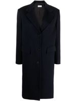 Alberto Biani manteau mi-longue à simple boutonnage - Bleu