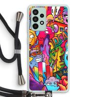 Dreams: Samsung Galaxy A52s 5G Transparant Hoesje met koord