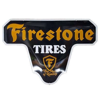 Firestone Tires Emaille Bord - 70 x 48cm