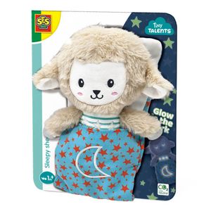 SES Creative Tiny Talents Sleepy schaap - Night buddy glow in the dark