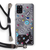 8-bit N°9: Samsung Galaxy A31 Transparant Hoesje met koord