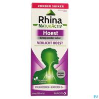 Rhina NaturActiv Zonder Suiker Hoestsiroop 120ml