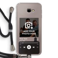 Music Player: Samsung Galaxy J4 Plus Transparant Hoesje met koord Music Player: Samsung Galaxy J4 Plus Transparant Hoesje met koord