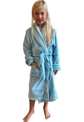 Relax Company kinderbadjas licht blauw