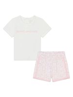 Marc Jacobs Kids logo-print tracksuit set - Rose - thumbnail