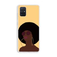 Golden hour: Galaxy A71 Transparant Hoesje