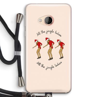 Jingle Ladies: HTC U Play Transparant Hoesje met koord