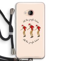 Jingle Ladies: HTC U Play Transparant Hoesje met koord