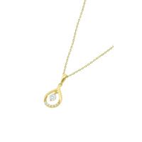 Hanger Dames Lotus HIN00139/43 Gouden