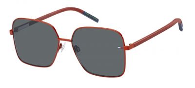 Tommy Hilfiger zonnebril 0007/S cat.3 nylon/staal rood/grijs