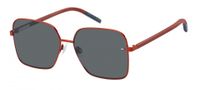 Tommy Hilfiger zonnebril 0007/S cat.3 nylon/staal rood/grijs - thumbnail