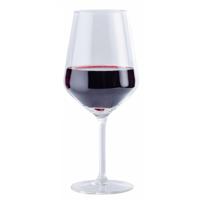 Luxury Houseware Wijnglazen - 6x stuks - rode wijn glazen - 530 ml - glas