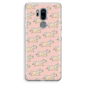 Ponys: LG G7 Thinq Transparant Hoesje