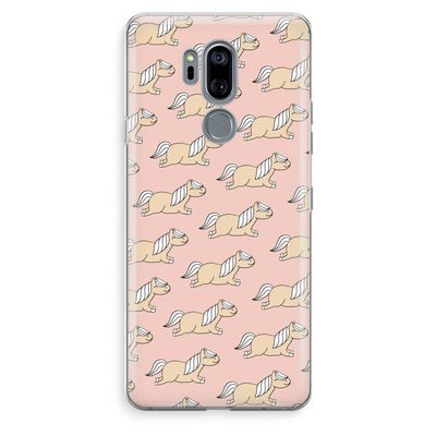 Ponys: LG G7 Thinq Transparant Hoesje