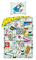 Monopoly Dekbedovertrek Go to Jail 140 x 200 cm - thumbnail