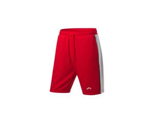 CRIVIT Korte heren sportbroek (Rood, XL)