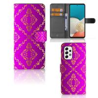 Wallet Case Samsung Galaxy A53 Barok Roze