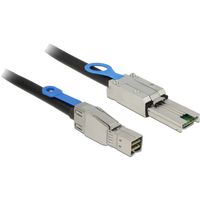 DeLOCK Cable Mini SAS HD SFF-8644 > Mini SAS SFF-8088, 2m kabel 83735 - thumbnail