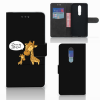 Nokia 3.1 Plus Leuk Hoesje Giraffe - thumbnail