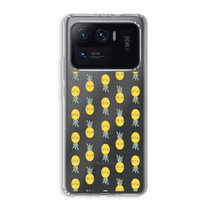 Ananas: Xiaomi Mi 11 Ultra Transparant Hoesje