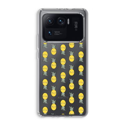 Ananas: Xiaomi Mi 11 Ultra Transparant Hoesje