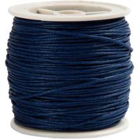 Creativ Company Katoenkoord, dikte 1 mm, blauw, 40 m/ 1 rol