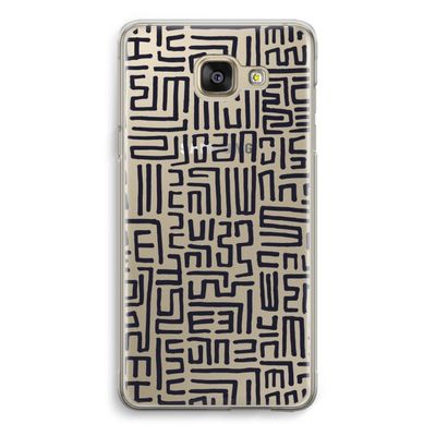 Moroccan Print: Samsung Galaxy A5 (2016) Transparant Hoesje