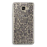 Moroccan Print: Samsung Galaxy A5 (2016) Transparant Hoesje