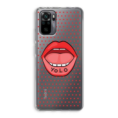 Yolo Denise: Xiaomi Redmi Note 10 Pro Transparant Hoesje