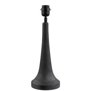 Voet tafellamp Flores - zwart - 35xØ15 cm - Leen Bakker