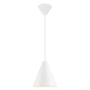 Hanglamp wit design 'Nono' metaal driehoek 235mm DFTP