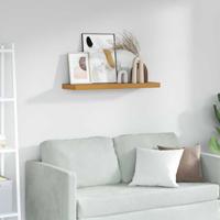Wandplank Wandgemonteerd Beige 90 x 23,5 x 4 cm Bewerkt hout