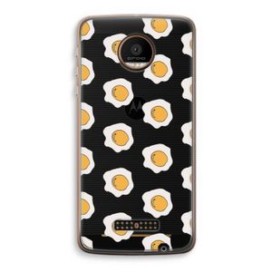 Bacon to my eggs #1: Motorola Moto Z Force Transparant Hoesje