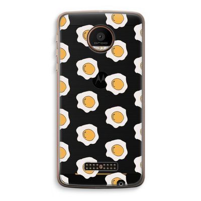 Bacon to my eggs #1: Motorola Moto Z Force Transparant Hoesje