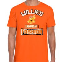 Oranje Koningsdag t-shirt - willies kingsday fashion - voor heren