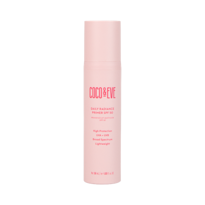 Coco & Eve Daily Radiance Primer SPF50 Sunscreen