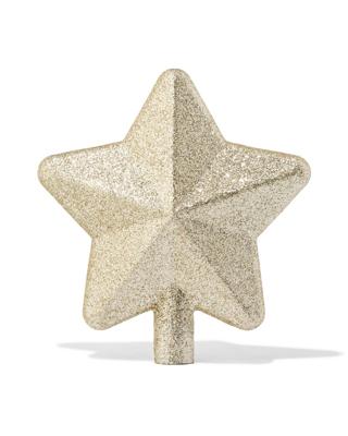 HEMA Piek ster 11x6.5x12cm glas goud (goud)